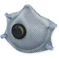N95 Disposable Respirator, Molded, Gray, Mask Size: M/L, 10PK