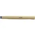 Halder Supercraft Replacement Hammer Handle: 12 1/2 in Overall Lg, Wood, For 3 lb Max Head Wt, For Oval Eye Shape