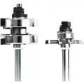 Freud Router Bit Set: 7/8 in Cutter Dia., 13/16 in to 1 11/32 in Lg of Cut, 3 1/4 in Overall Lg