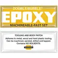 Hardman Epoxy Adhesive: Double/Bubble Machineable-Fast Set, Ambient Cured, 3.5 g, Packet, Gel, 10 PK
