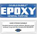 Hardman Epoxy Adhesive: Double/Bubble Gen Purpose, Ambient Cured, 3.5 g, Packet, Amber, 10 PK