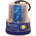 Railhead Gear Revolving Safety/Warning Light, LED, (2) D Batteries (Not Included), Flashes per Minute 65