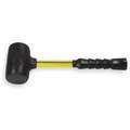 Nupla Dead Blow Hammer, 64 oz. Head Weight, Fiberglass with Nonslip Grip Handle Material