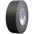 Polyken Gaffer's Tape: Black, 1 in x 55 yd, 11.5 mil, Vinyl Coated Cloth Backing, Rubber Adhesive