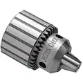 Keyed Drill Chuck, 0.040" to 0.500" Capacity, 33JT Mounting Size