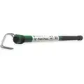 Greenlee Telescoping Fish Stick: Clip, 1 1/4 in Rod Dia, 26 in to 12 ft, Single Hook End