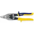 Irwin Aviation Snip: Straight, 9 in Overall Lg, 3/4 in Cutting Lg, Steel, Multi-Component, Steel