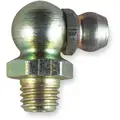 Grease Fitting: M10-1.50mm Fitting Thread Size, 90&deg; Fitting Head Angle, Metric, 10 PK