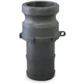 Polypropylene Adapter, Coupling Type E, Male Adapter x Hose Shank Connection Type