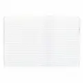 Mead Notebook: 7-1/2 in x 9-3/4 in Sheet Size, College, White, 100 Sheets, 0% Recycled Content, Left