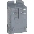 Schneider Electric 24VAC, 6-Pin Bottom Flange, Din Rail Enclosed Power Relay; Electrical Connection: 1/4" Tab Terminal