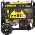 Champion Electric/Recoil Gasoline/Liquid Propane Portable Generator,8000W,Dual Fuel, 10,000/9025 Surge Watts,