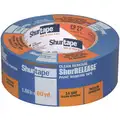 Shurtape Paper Masking Tape, Rubber Tape Adhesive, 5.60 mil Thick, 48mm X 55m, Blue, 1 EA