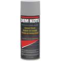 Dem-Kote Spray Primer: Gray, Flat, 10 oz. Net Wt, 5 to 8 sq ft. Coverage, 1 hr Dry Time