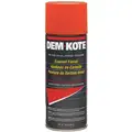 Dem-Kote Spray Paint Gloss Safety Orange for Concrete, Masonry, Metal, Wood, 10 oz.