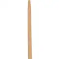 Rubbermaid Handle: 60 in Broom Handle L, Tapered, Natural Wood, Wood