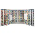 Barska Key Cabinet: Wall Mount, 600 Key Capacity (Units), Key Hooks