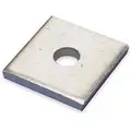 Square Channel Washer, Electro-Galvanized Steel