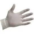 Imperial Latex Disposable Gloves, L, 9-1/2", 7 mil, Natural, 100 PK