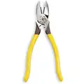 Linemans Pliers, Jaw Length: 1-19/32", Jaw Width: 1-1/4", Jaw Thickness: 5/8", Dipped Handle