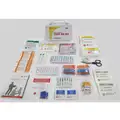 Genuine First Aid First Aid Kit, Kit, Metal Case Material, Industrial, 10 People Served Per Kit