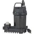 1/6 HP Submersible Evaporative Cooling Pump, No Switch Included Switch Type, Plastic Base Material
