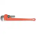 Westward Cast Iron 36" Straight Pipe Wrench, 5" Jaw Capacity