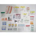 Genuine First Aid First Aid Kit Refill, Refill, Cardboard Case Material, Industrial, 50 People Served Per Kit