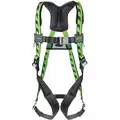 Honeywell Miller AirCore Full Body Harness with 400 lb. Weight Capacity, Green, 2XL/3XL