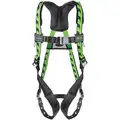 AirCore Full Body Harness with 400 lb. Weight Capacity, Green, L/XL