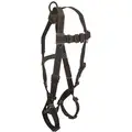 Falltech Arc Flash Full Body Harness with 425 lb. Weight Capacity, Black, Universal