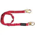 Falltech Fixed Length, Freefall Shock-Absorbing Lanyard, Number of Legs: 1, Working Length: 6 ft.