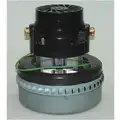Vacuum Motor, Peripheral Bypass Discharge, Body Dia. 5.7", Voltage 120V AC, Blower Stages 2