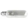 15.0 Watts Incandescent Lamp, T6, Candelabra Screw (E12), 102 Lumens, 2800K Bulb Color Temp., 1 EA