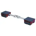 Gks-Perfekt Back Steerman Machine Roller, 13, 200 lb. Load Capacity, 8" x 8-3/4" x 4-3/8"