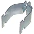 Conduit Strap Clamp: Steel, Electroplated, 1 in Conduit Trade Size, Channel Universal Pipe Strap