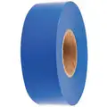Polyethylene Flagging Tape; 300 ft. L x 1-3/16" W, 2 mil Thick, Blue