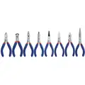 Westward Chrome Vanadium Steel Plier Sets, ESD Safe: No, Number of Pieces: 8, Dipped Handle