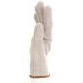 Condor Knit Gloves, L, Heavyweight, Cotton/Polyester, Uncoated Glove Coating Material, PK 12