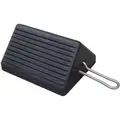 General Purpose Single, Rubber Wheel Chock; Max. Vehicle Weight: Not Rated; 10" D x 5" H x 8" W, Black