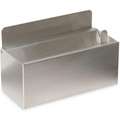 8 x x 5" Satin Stainless Steel Wall Urn Ash Tray,