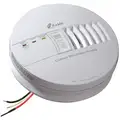 5-3/4" Carbon Monoxide Alarm with 85dB @ 10 ft. Audible Alert; 120VAC, 9V
