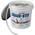 Crack Stix Gray Joint and Crack Filler, 10 lb. Pail, Coverage: 125 ft. @ 1/2" x 1/2"