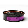 Sundstrom Safety Filter, NIOSH Rating P100, Magenta, Compatible with Brand and Series Sundstrom SR221, PK 5