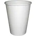 Perfectouch Disposable Hot Cup: Paper, Polyethylene, 16 oz Capacity, Patternless, Microwave Safe, 1,000 PK