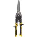 Stanley Straight Cut Snip, 11-1/2", 18 Cold Rolled Steel/22 Stainless Steel