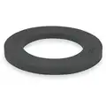 Cortina Channelizer Drum Base, Black, 22" Length, 22" Width, 2" Height, 16 lb. Weight, Recycled Rubber