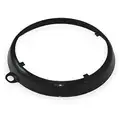Label Safe Color Coded Drum Ring,Gloss Finish,Black
