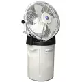 Versa-Mist Industrial Misting Fan: Industrial Misting Fan, 18 in Blade Dia, 3 Speeds, 115 V AC, 130