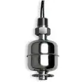 Madison Vertical Open Tank Liquid Level Switch, Selectable, Stainless Steel, 1/8" NPT
